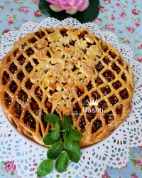 پای قارچ وگوشت ناهارامروزم