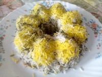 باقلا پلوی قالبی