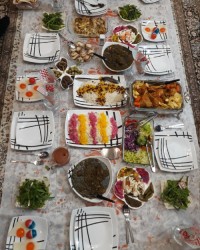 سفره شام پاگشایی