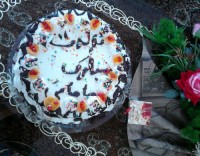 کیک تولدم با کمک دخترگلی