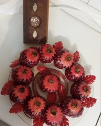 تزئین انار?