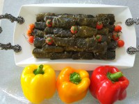 دلمه رنگارنگ سبزیجات