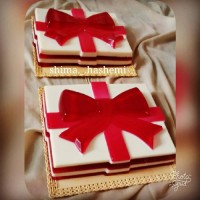 ژله پاپیونی سفارش مشتری خوبم