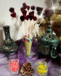 ایده برای شب یلدا لبوی طرح دار????