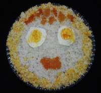 پلوتخم مرغ،ناهارفوری فوتی امروزبچه ها