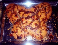 کیک خودم پز عالی بود مزه اش ??