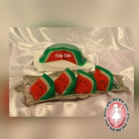 ژله به شکل هندوانه