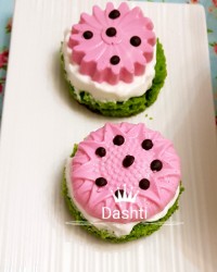 چیز کیک قالبی اسفناج