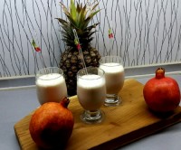 میلک شیک انار