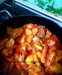 تاس کباب مرغ بسیار لذیذ