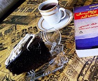 کیک شکلات بی بی