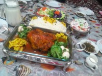 اینم شاممون جای همتون سبز