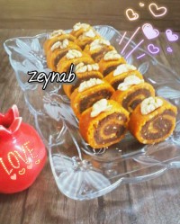 شیرینی هویج بیسکویتی