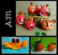 سرگرمی با میوه ها