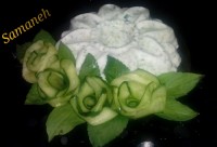 ماست و خیار قالبی