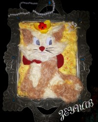 تزیین پشمک شب یلدا