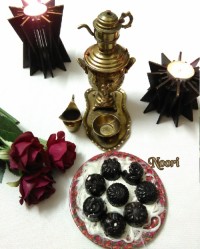 پشمک شکلاتی