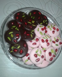 شکلات اناری ویژه ی یلدا