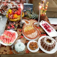 سفره شب یلدااا