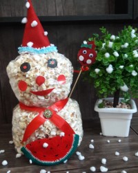 آدم برفی پفیلایی