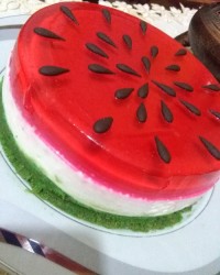 چیز کیک هندونه ای