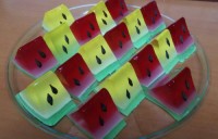 ژله با تم هندوانه