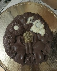 کرم شیر عسلی دو رنگ