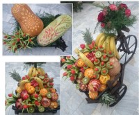 تزیینات یلدایی عروس