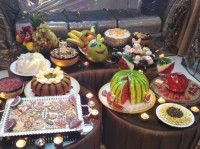 میز شب یلدا: