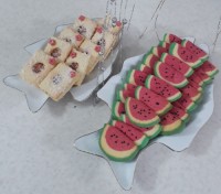 بیسکویت هندونه ای باشیرینی مربایی