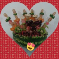 هندوانه زلزله زده تو زلزله درستش کردم خخخ