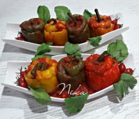 دلمه فلفل دلمه سفارش امروز