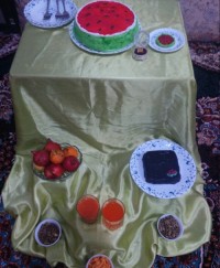 شب یلدا تدارکات من (کیک.کیک یخچالی.....)