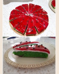 چیز کیک هندوانه