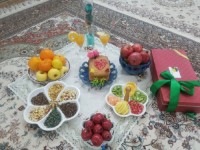 اینم از سفره یلدای من