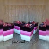 دسر سه لایه انار
