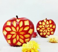 حکاکی روی سیب