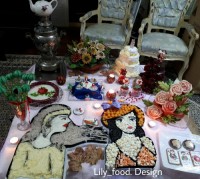 تزیین سفره یلدا