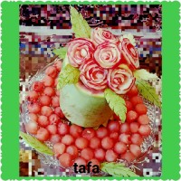 تزیین هندونه شب یلدا