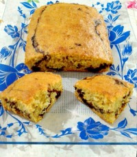 نان موج دار و شکلات صبحانه