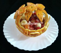 سبد میوه با پرتقال