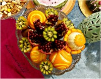 میوه آرایی شب یلدا?