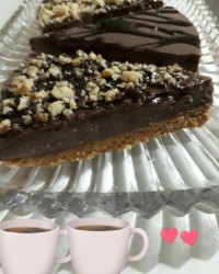 چیز کیک شکلاتی ❤❤