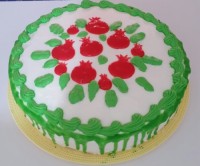 تزیین کیک یلدا