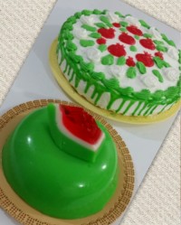 تزیین کیک یلدا