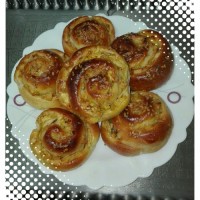 نان سیب و دارچین