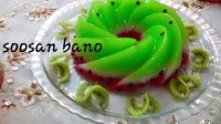 ژله انار سه رنگ