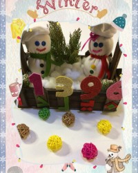 آدم برفی یلدایی