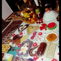 سفره شب یلداى زن داداش عزیزم