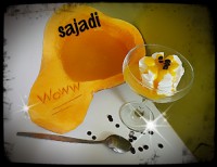 بستنی و پوره کدوحلوایی شیرین